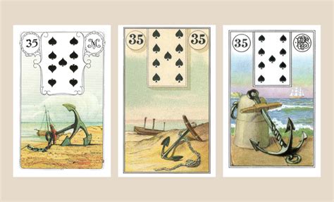 carta 25 e 35|Carta 35 no Baralho Cigano, a Âncora: no Amor, .